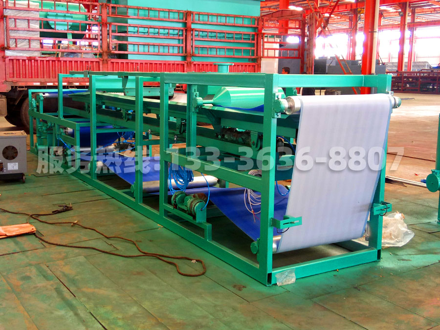 移動盤帶式真空過濾機